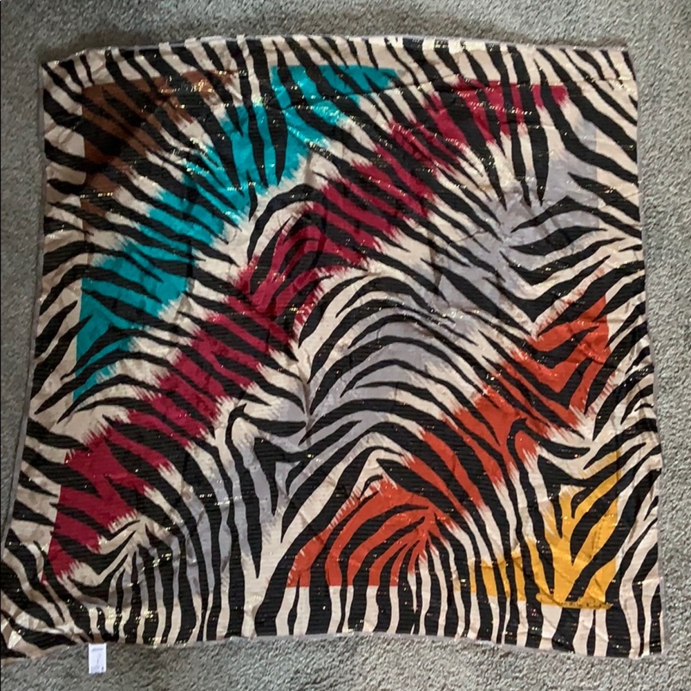 Oscar de la Renta silk scarf
